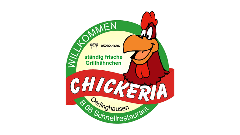 Chickeria Schnellrestaurant Oerlinghausen - Sponsoren Logo POST TSV Detmold e.V.