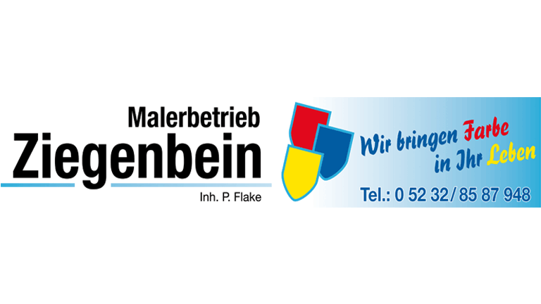 Malermeister Ziegenbein - Sponsoren Logo POST TSV Detmold e.V.