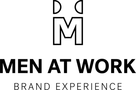 Logo des Post TSV Detmold Sponsors der 1. Mannschaft MEN AT WORK